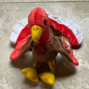 🐻 Gobbles the Turkey Ty Beanie Baby
